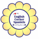 I Liebe meine englischen Cockerspaniele (mehrfache Fotoausschnitte