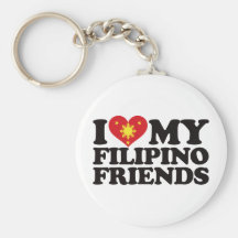 I Liebe meine philippinischen Freunde Schlüsselbänder