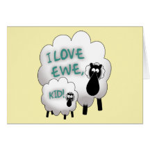 I Liebe-Mutterschaf, Kind! Karten