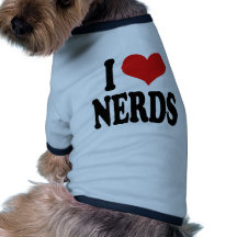 I Liebe-Nerds Hundebekleidung
