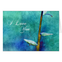 I Liebe Sie - Aqua Karte