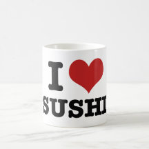I Liebe-Sushi Tassen