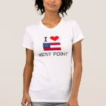 I Liebe WESTpunkt Georgia Tshirt
