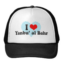 I Liebe Yanbu Al Bahr, Saudi-Arabien Retromützen