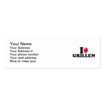 I love Grillen Business Cards