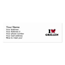 I love Grillen Business Cards