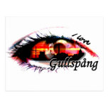 I love Gullspång Postkarten