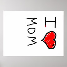 i love mom posters