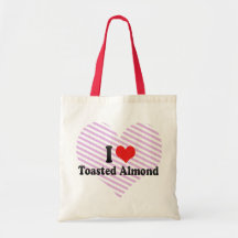 I röstete Liebe Mandel Tasche