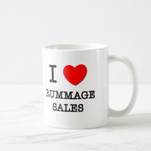 I Rummage Liebe Verkäufe Kaffeetassen
