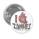 I zombis de coeur par des studios de Mudge Pin's Avec Agrafe