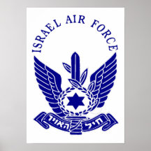 IAF et marine de l'Israël Poster