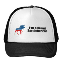 Ich bin ein stolzes Sarahmerican - Baseball Kappen