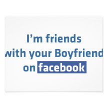 Ich bin Freunde mit Ihrem Freund auf facebook Ankündigung