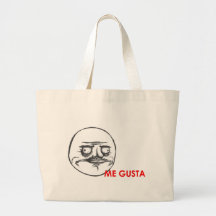 ich gusta meme einkaufstasche
