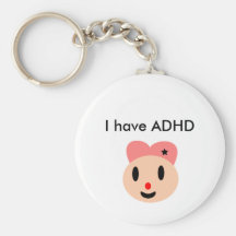 Ich habe ADHD Schlüsselanhänger