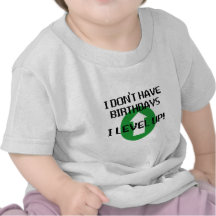 Ich habe nicht Geburtstage… T-shirt