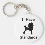 Ich habe Standards (Pudel) Schlüsselband