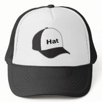Ich trage einen Hut