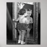 Ich und meine Reflexion Posterdruck