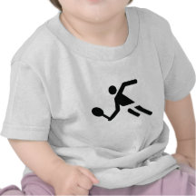 icône noire de tennis t-shirt