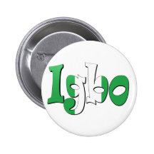 Igbo (nigerische Flagge) Anstecknadel