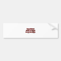 Ihre Freundin Auto Sticker