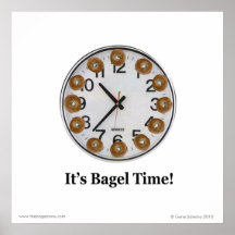 Il est temps de bagel ! affiche