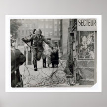 Il s'est produit au mur 8/13/61 poster