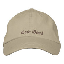 iLove iBand Bestickte Kappen