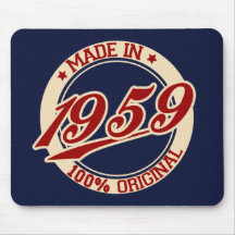 Im Jahre 1959 gemacht Mousepad