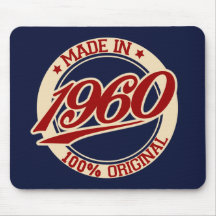 Im Jahre 1960 gemacht Mousepad