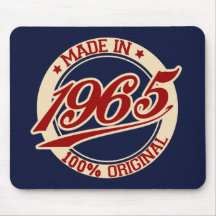 Im Jahre 1965 gemacht Mousepad
