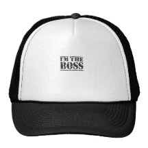 I'm the boss baseball cap