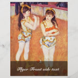 Im Zirkus Fernando durch Pierre-Auguste Renoir Personalisierte Flyer