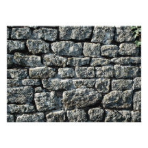 Image de texture de mur en pierre invitations personnalisables