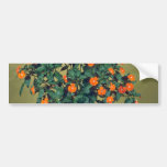 Impatiens, fleurs de rose d'orange chaud autocollants pour voiture