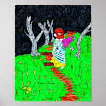 In das Waldfee-Plakat