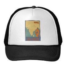Indien das Land von Lord Buddha Truckerkappe