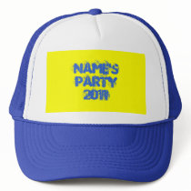 Individueller Name. Party 2011. Helles buntes