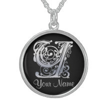 Initiale de Y avec votre collier nommé
