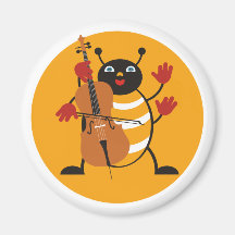 Insecte de violoncelle magnets