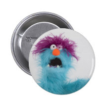 Insigne bleu de monstre badges