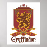 Insigne de Gryffindor Quidditch Posters