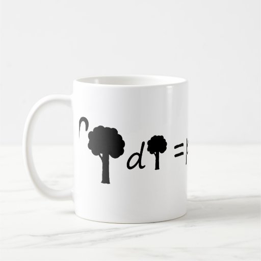Intégrale d'arbre mug à café