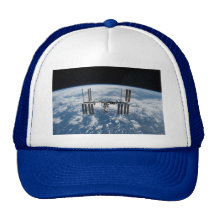 Internationale Weltraumstation -- Gesehen von Atla Baseball Caps