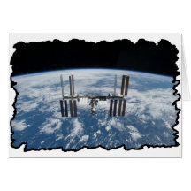 Internationale Weltraumstation -- Gesehen von Atla Karten
