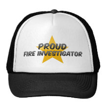 Investigateur fier du feu casquette