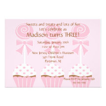 Invitation d'anniversaire de lucettes et de petits
