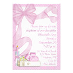 Invitations baptême fille